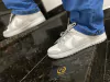 Tênis Nike Dunk – Branco e cinza