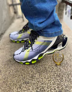Tênis Mizuno Wave Prophecy X – Branco, Azul e Verde