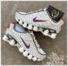Tênis Nike Shox Tl 12 Molas - Branco e Roxo