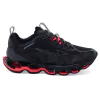 Tênis Mizuno Wave Prophecy X – Preto e Vermelho