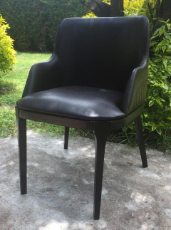 Silla Slappa negro-cafe oscuro. - comprar en línea