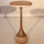 Mesa lateral decorativa cobre