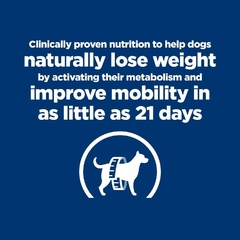 Imagen de Alimento Hill's Prescription Diet Metabolic + Mobility J/d Para Perro Adulto Sabor Pollo En Bolsa De 10.9kg