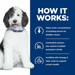 Imagen de Alimento Hill's Prescription Diet Urinary Care C/d Multicare Para Perro Senior Todos Los Tamaños Sabor Pollo En Bolsa De 27.5lb