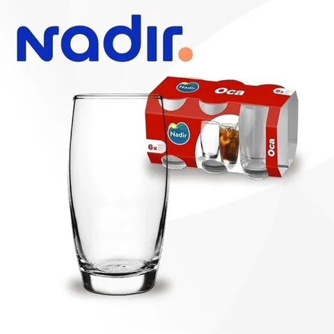 Conjunto 6 Copos 300ml Oca Nadir