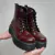 VEGAN CHERRY WARRIORS BOOTS (Costura Amarilla)