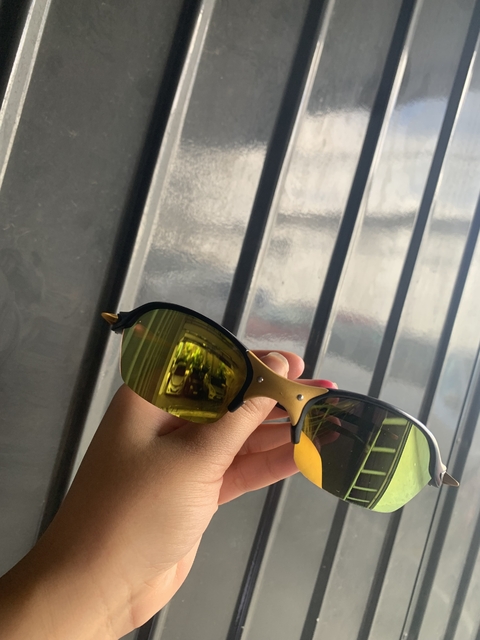 Óculos de sol da Oakley Romeo 2 Lente Dourada