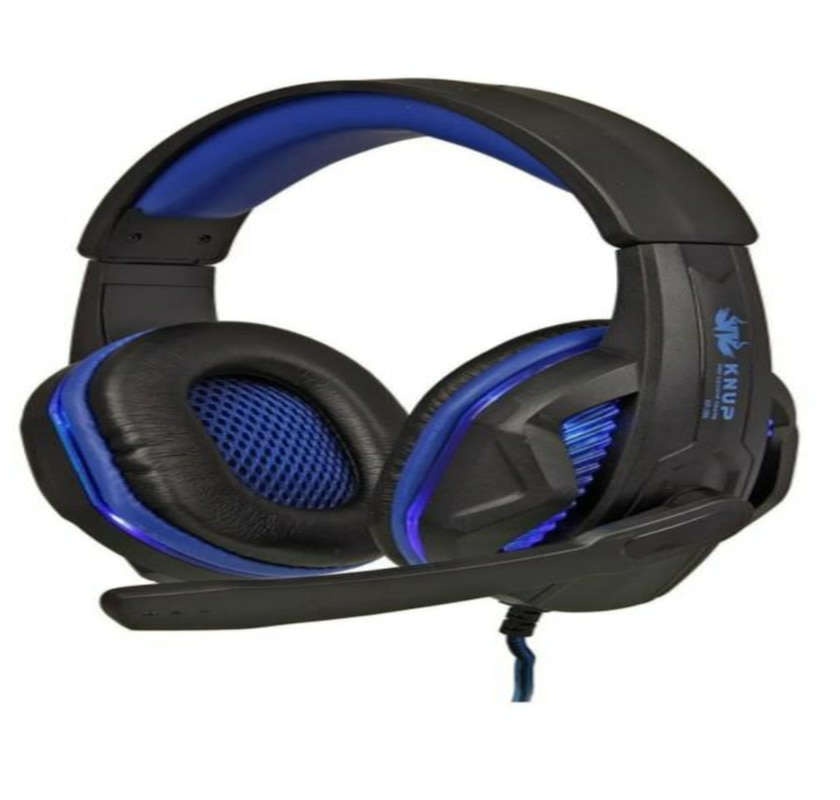 Fone de Ouvido Headset P2 para Vídeo Game e Computador Gamer Led Knup  KP-400 - TENDMIX COMÉRCIO ONLINE