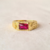 Anel de Formatura Andreda Ouro 18K - comprar online