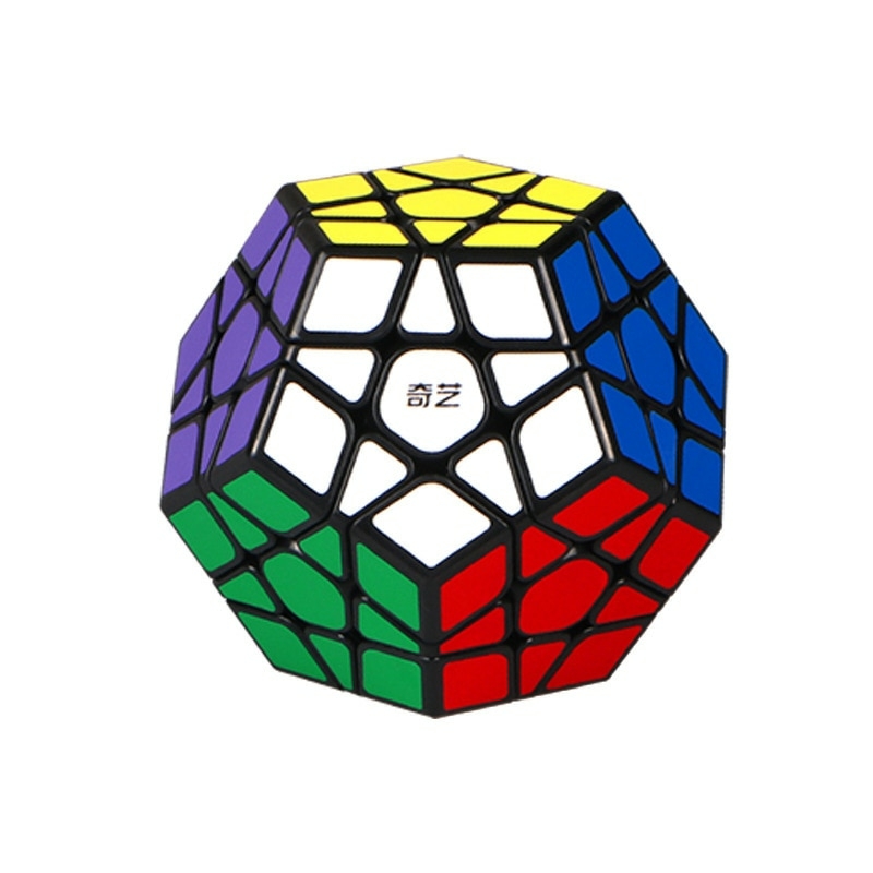 Kit 5 Cubos Magico Melhores 2x2-3x3-4x4-5x5 E Triangulo Cor Da Estrutura  Stickerless