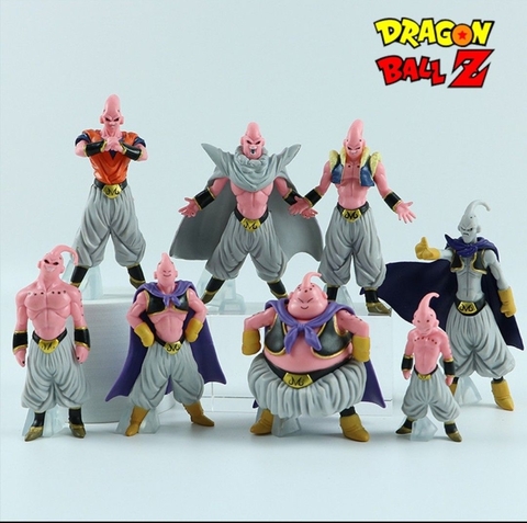 Majin Boo Kit Com 8 Dragon Ball Z Action Figure Coleção - outra