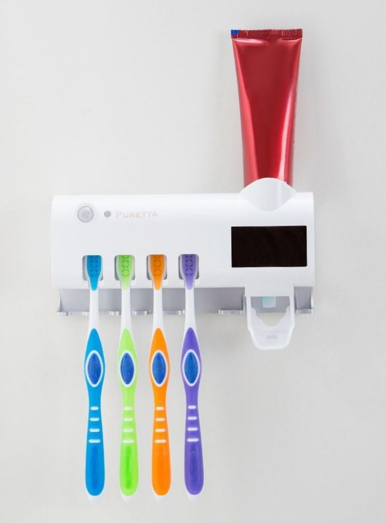 Dispenser Para Creme Dental Fácil Uso Ganhe Espaço