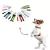 Kit Alicate e Lixa Aparador de Unhas para Pet Cães e Gatos - Cor sortida (HTNC0 - Organize Sua Casa