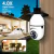 Câmera wifi sem fio giratória 360 graus - comprar online