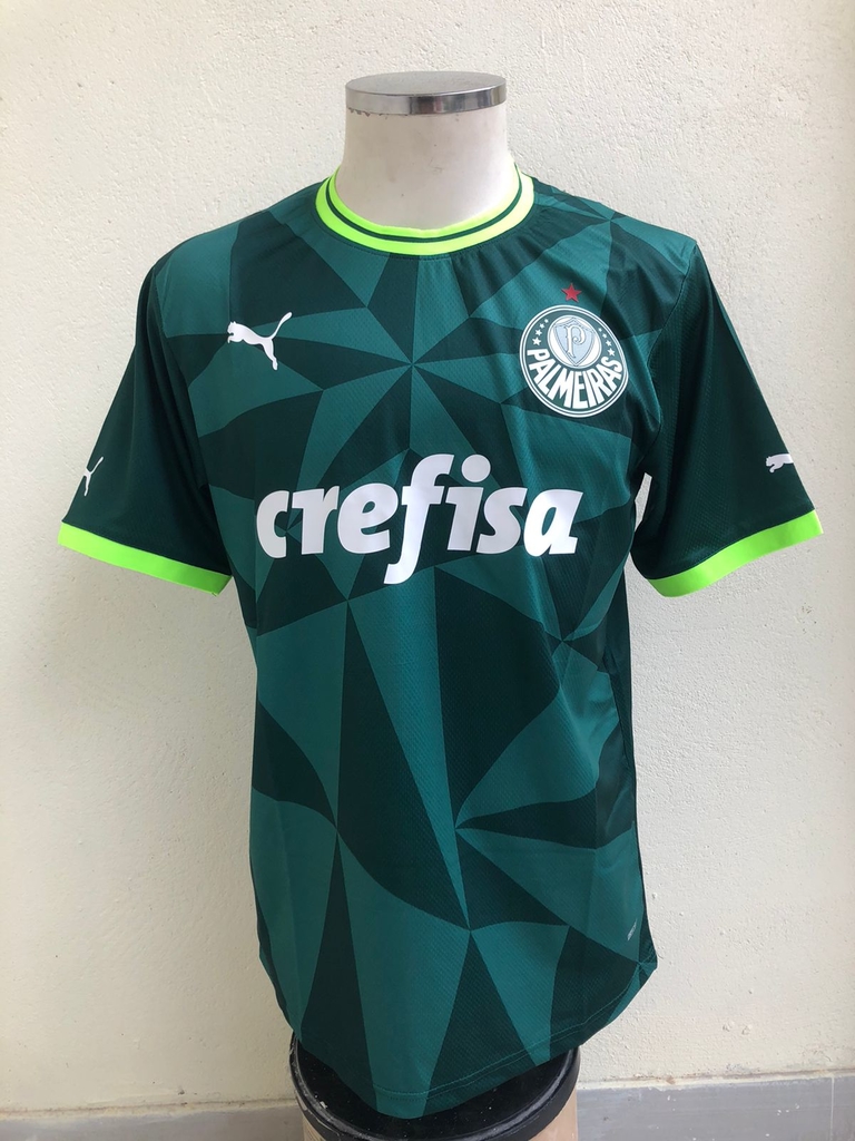 Camisa Palmeiras I 23/24 Torcedor Puma Masculina - Verde