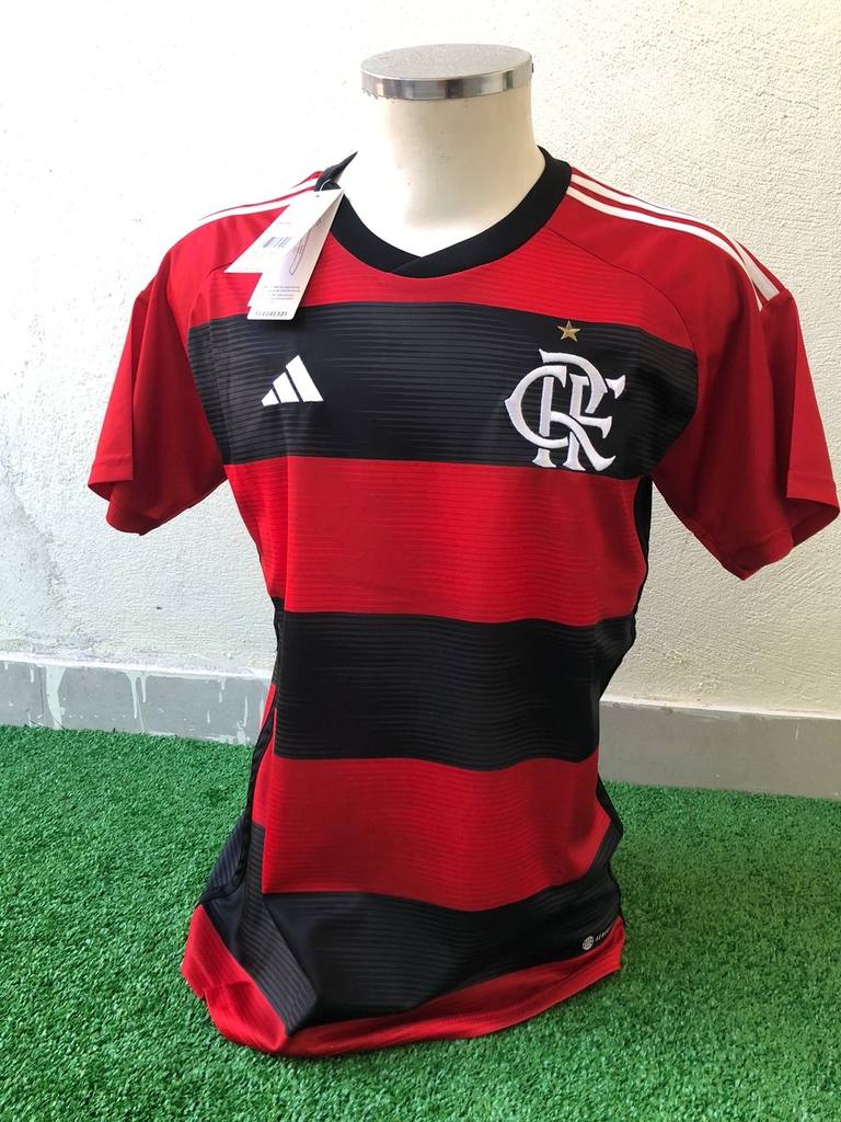 Camisa Flamengo III 23/24 Preta - Adidas - Masculino Torcedor