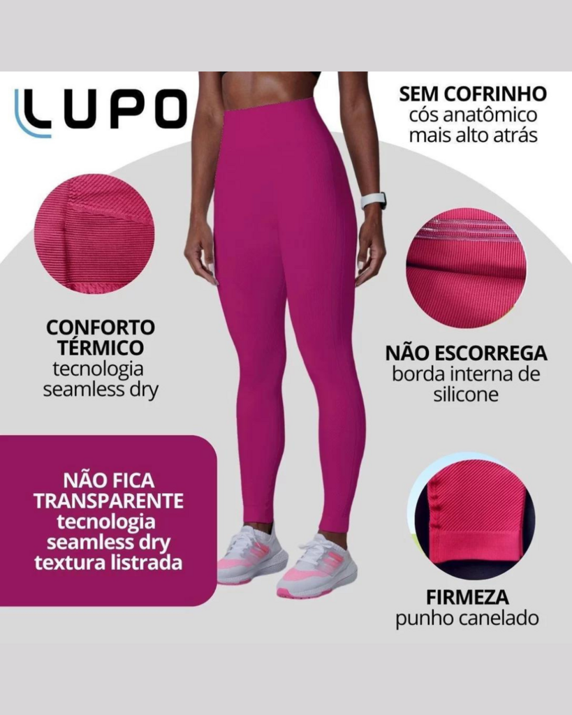 Calça Legging Lupo Max Tecnologia Sem Costura - Compre 1 E Leve 3!