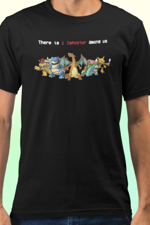 T-SHIRT QUALITY Pokemon Fantasma R$59,90 em