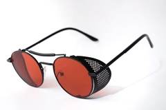 Gafas Steampunk Metal Red