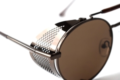Gafas Steampunk Metal Brown - hipster