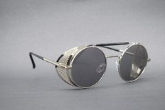 Gafas Steampunk Metal Silver