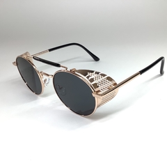 Gafas Steampunk Metal PinkGold