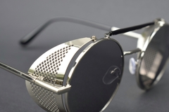 Gafas Steampunk Metal Silver - comprar online