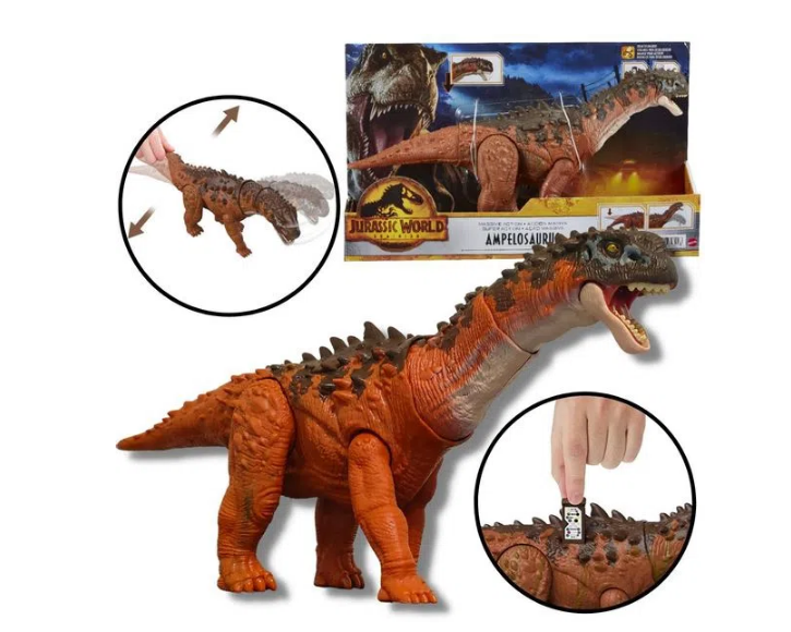 Figura Dinossauro Articulada - Indominus Rex - 95 cm - Super