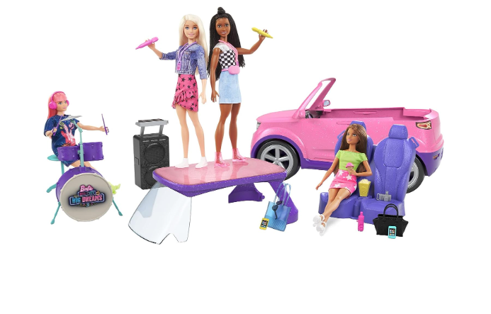 Barbie Big City Big Dreams - Carro e Palco