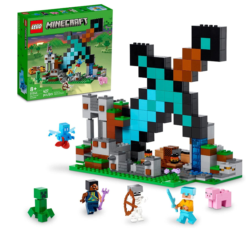 Lego minecraft bonecos