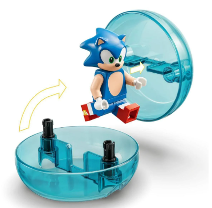 Lego Sonic the Hedgehog 292 peças - Desafio da Esfera de Velocidade - Real  Brinquedos