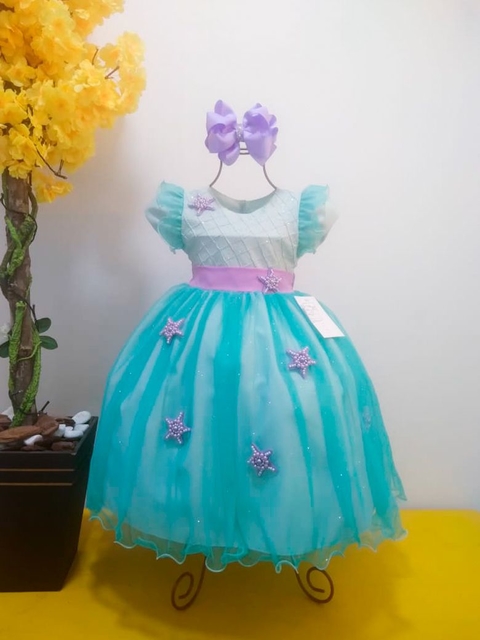 Vestido Princesa Sofia 1 ao 3 - Mundo da Deusinha