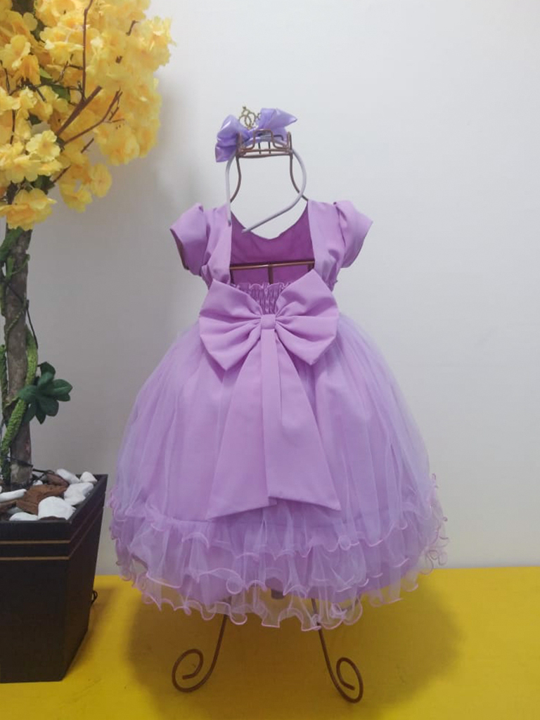 Vestido Princesa Sofia, - Mundo Encantado da Criança