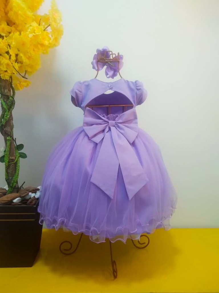 Vestido Princesa Sofia 1 ao 3 - Mundo da Deusinha