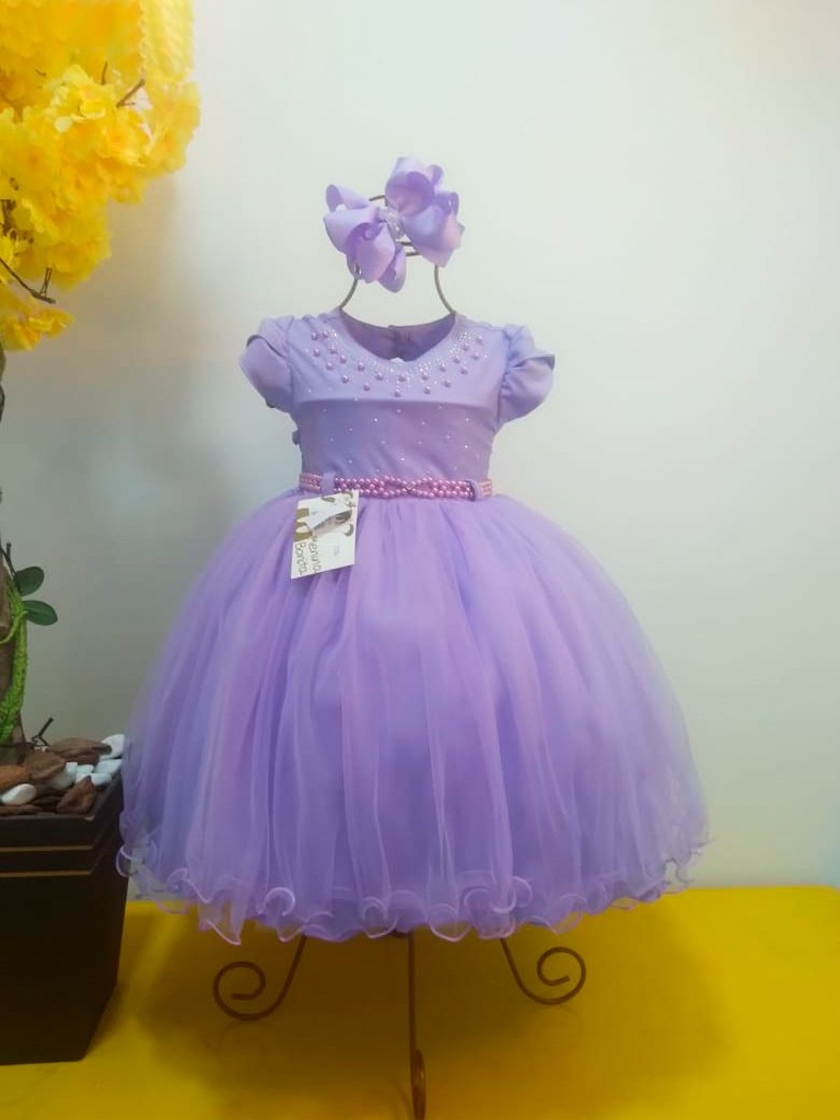 Vestido princesa Sofia 1 ao 3 - Mundo da Deusinha