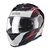 Casco MAC Rock Magma Blanco Negro Rojo