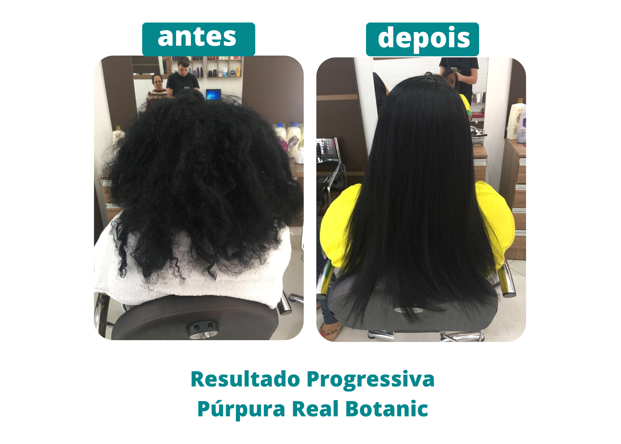 Kit Progressiva Púrpura Real Botanic Shampoo + Gloss 1000ml