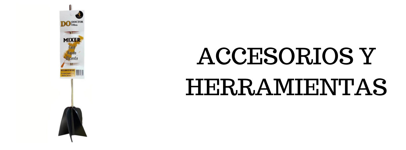 Banner de la categoría ACCESORIOS Y HERRAMIENTAS