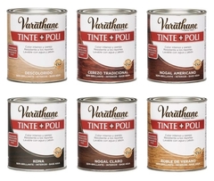 Tintes + Poliuretano Para Madera x 0.946lts. - comprar online