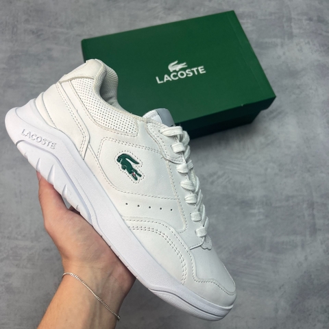 Lacoste Women's Game Advance Luxe Sneakers, White/NAT