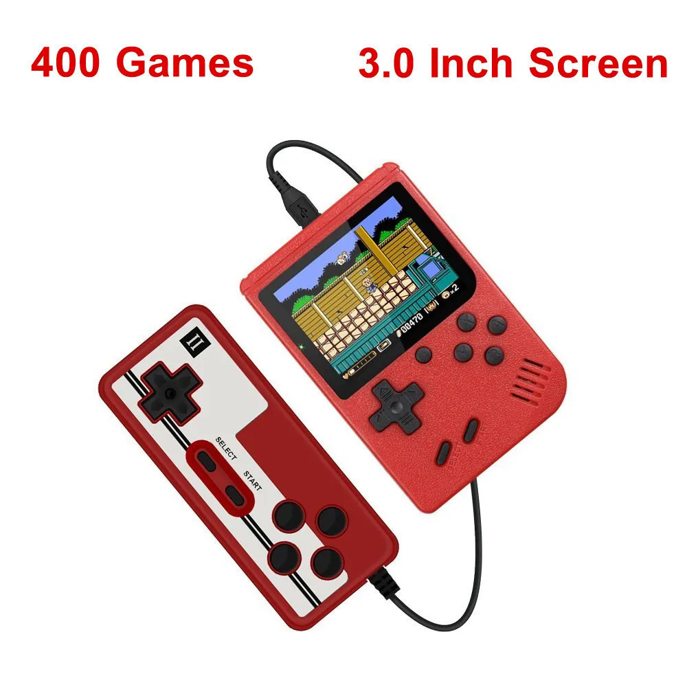 Console de jogos de vídeo clássico embutido 2000 + jogos suporta 10  emuladores mini console de jogos retro portátil 2.8 Polegada tela crianças  presente