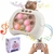 Mini Game Pop It Eletrônico com LED: Jogos de Coordenação para Crianças e Alívio do Estresse - Frete Grátis
