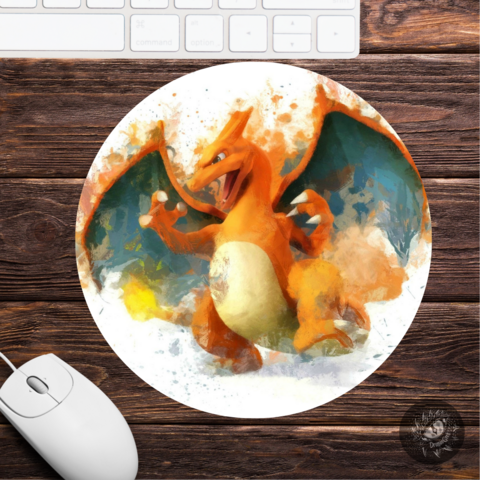 Mouse Pad em Tecido - Dragons - Dragãozinho - Beek Geek's Stuff