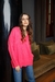 Sweter Oversized fucsia - comprar online