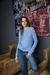 Sweter trenzado celeste aero- Agotado
