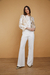 Pantalón sastrero off white - comprar online