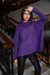 Polera oversized violeta en internet