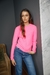 Sweter trenzado fucsia - comprar online