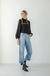 Jean cata Wide lavado con rotura suave - comprar online