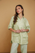 Camisaco lino rayado - tienda online